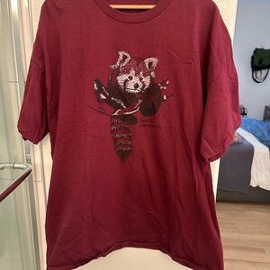 Red Panda Graphic T-Shirt